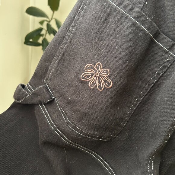 Afends Moss Workwear Carpenter Pants – Washed Black, Size 26 - Picture 9 of 11